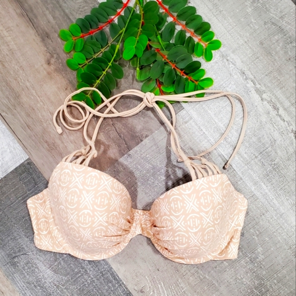 Aerie  halter push up swim top  new